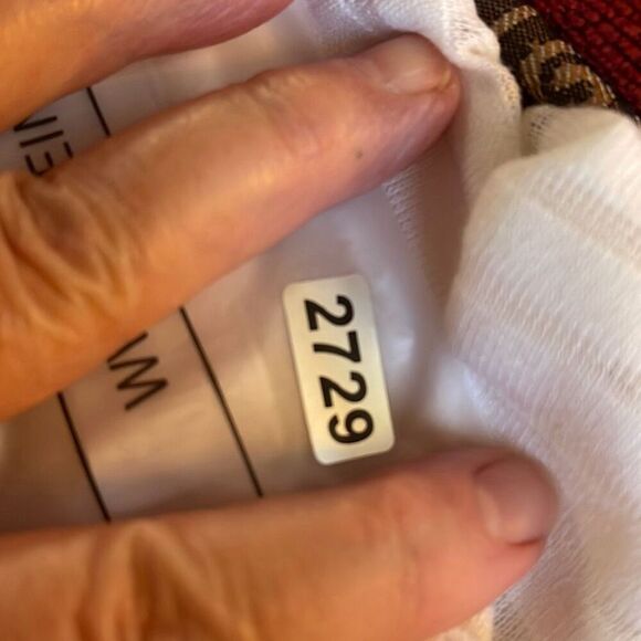 Chico’s shadow strip size Medium white tie front top - Picture 8 of 8